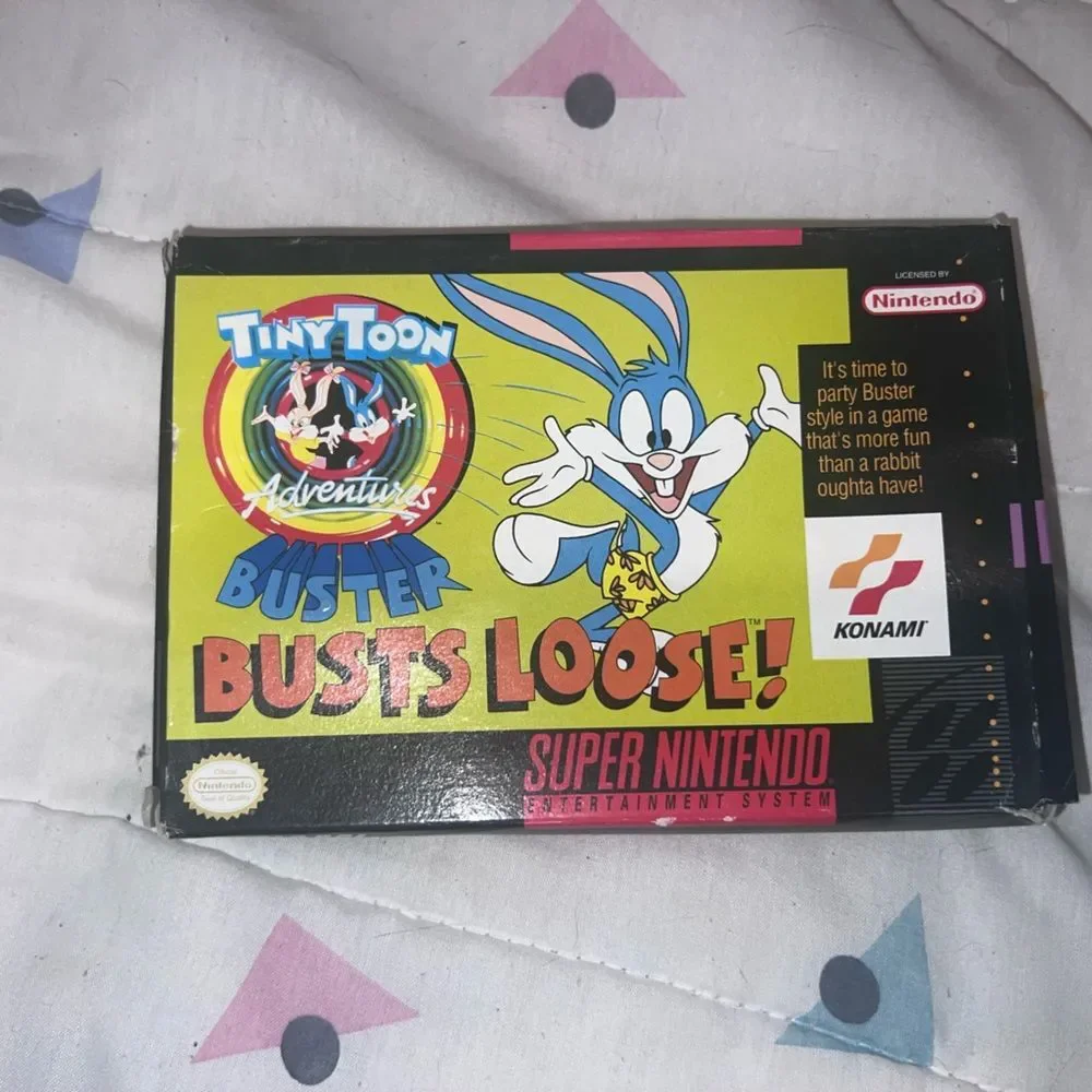 *BOX & BOOKLET ONLY* Tiny Toon Bust Loose box and booklet